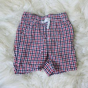 Jumping Beans Plaid Shorts Size 12-18 mo